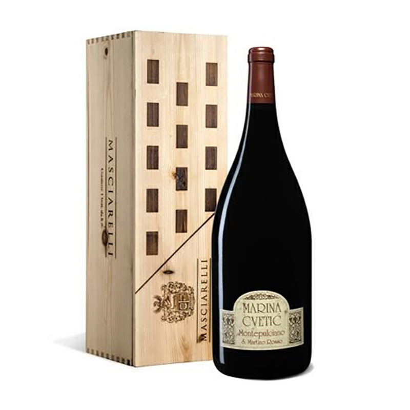 magnum-marina-cvetic-montepulciano Marina Cvetic Magnum Montepulciano D'abruzzo 2017 Doc Cl.150 Cassa Legno - immagine 1