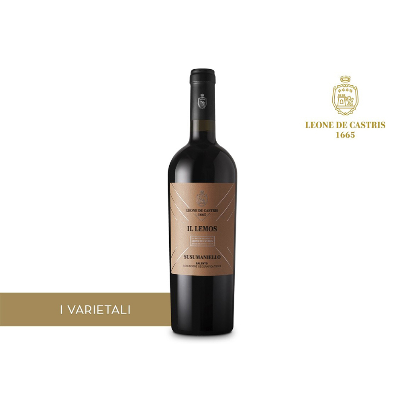 susumaniello-salento-igp-il-lemos-2019-leone-de-castris-da-75-cl Susumaniello Salento Igt "il Lemos" 2019 Leone De Castris Da 75 Cl. - immagine 1