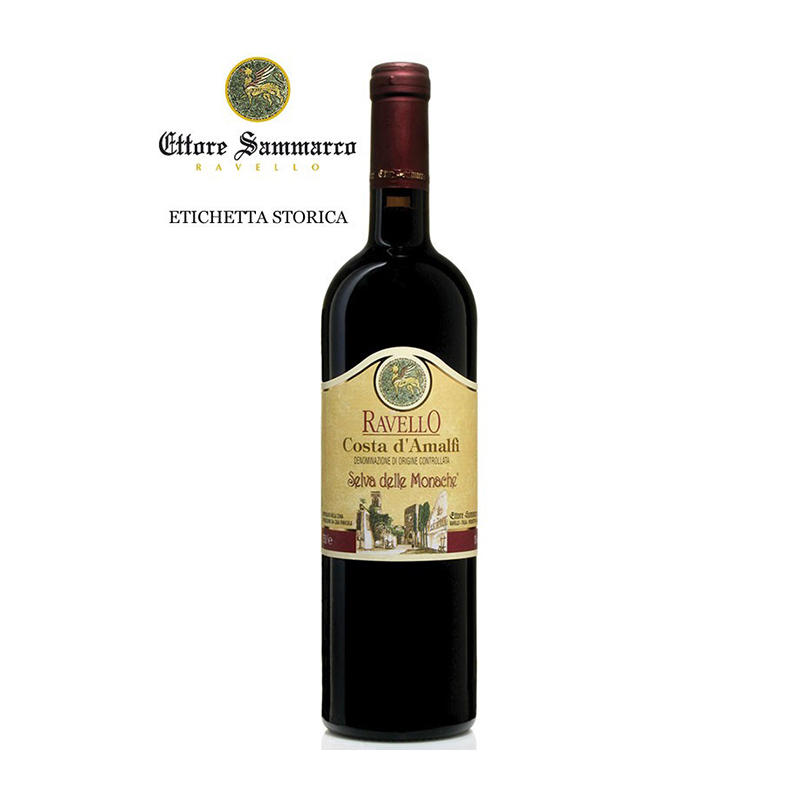 000359 -- 000 (1636) Ravello Rosso –selva Delle Monache 2019 - Costa D’amalfi Doc 75 Cl. - immagine 1