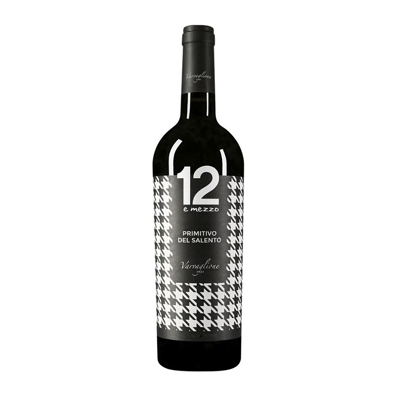 000373 -- 000 (1650) 12 E Mezzo Primitivo Del Salento Igp Varvaglione 75 Cl. 2020 - immagine 1
