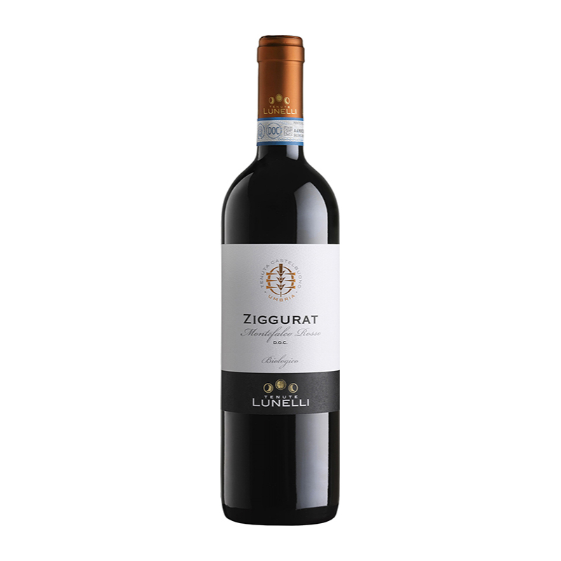 000391 -- 000 (1668) Montefalco Rosso Doc "ziggurat" 2019 - Tenuta Castelbuono, Tenute Lunelli 75 Cl. - immagine 1
