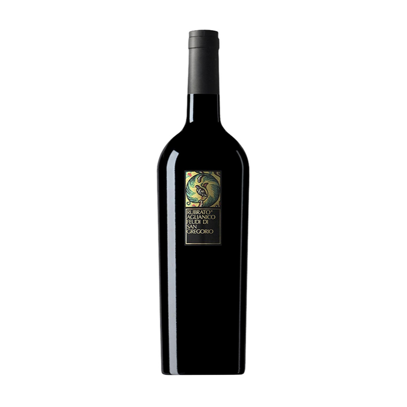 000393 -- 000 (1670) Aglianico Irpinia Doc Rubrato 75 Cl. - immagine 1