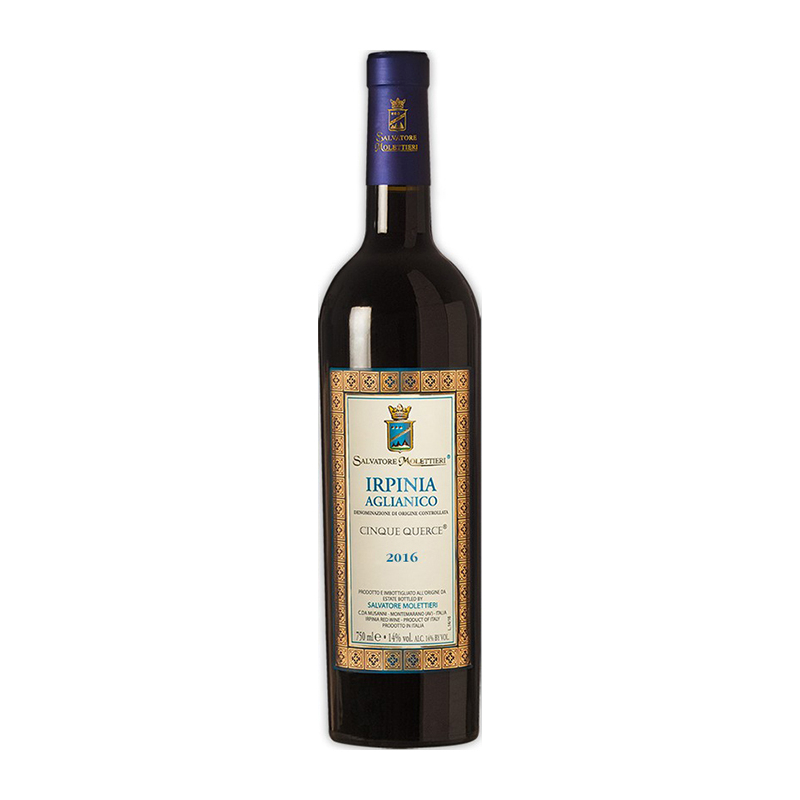 000504 -- 000 (1781) Irpinia Aglianico Doc Cinque Querce 2018 - immagine 1