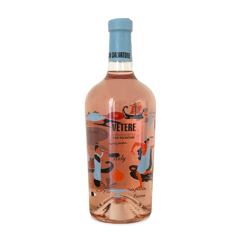 000528 -- 000 (1805) Vetere Igp Paestum Rosato – Limited Edition Cl.75 San Salvatore - immagine 1
