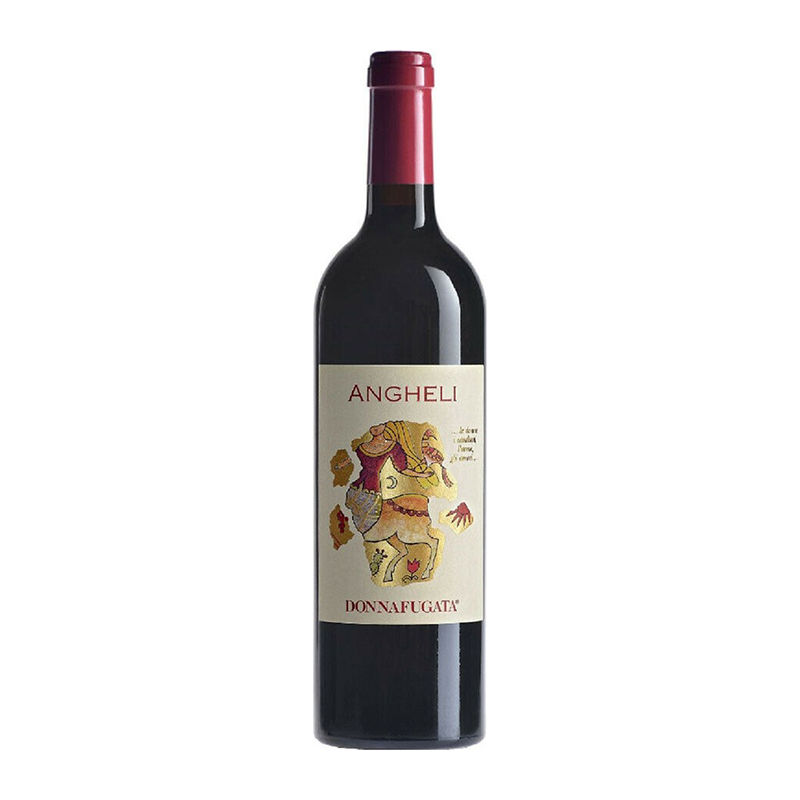 000586 -- 000 (1863) Angheli Merlot E Cabernet Sauvignon Sicilia Doc 2019 Donnafugata 75 Cl. - immagine 1